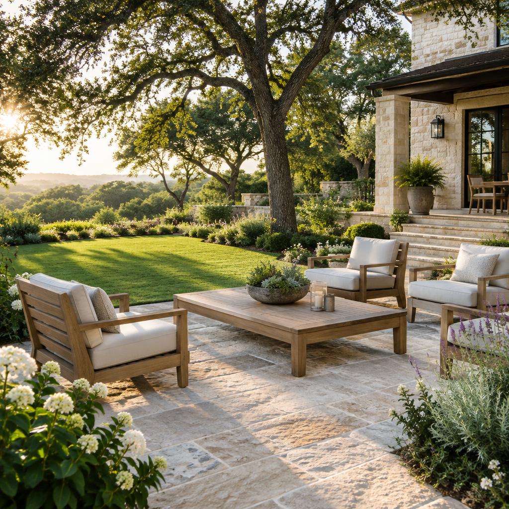 Placeholder: Patios & outdoor living